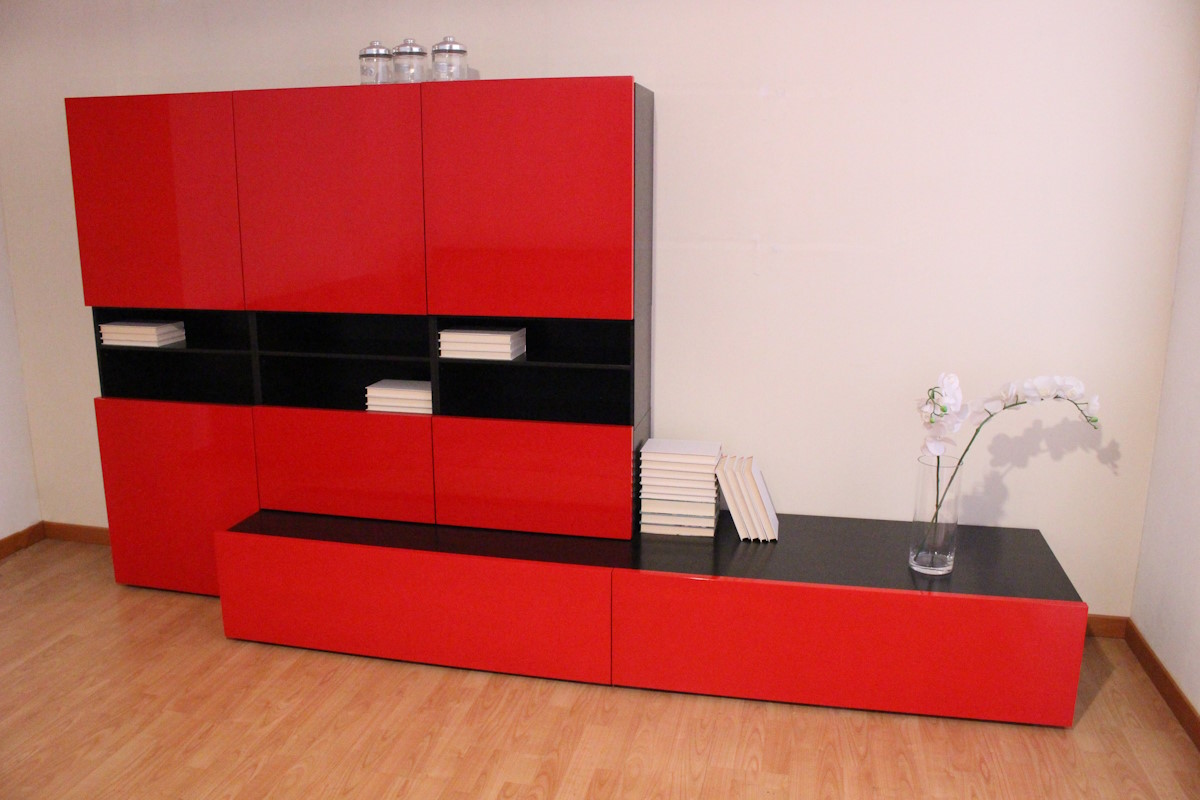 soggiorno rosso MArosnese ACF